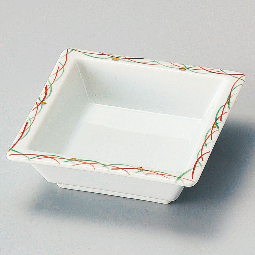 ☆ 松花堂 ☆ 錦ススキ角鉢 [ 11.4 x 11.4 x 3.6cm ] | 弁当 小鉢 豆皿 幕ノ内 人気 おすすめ 食器 業務用 飲食店 カフェ うつわ 器 おしゃれ かわいい ギフト プレゼント 引き出物 誕生日 贈り物 贈答品