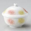 むし碗 / 橙黄姫蓋物 [ 9.5 x 8.3 x 9.1cm ] | 茶碗蒸し ちゃわんむし 蒸し器 寿司屋 碗 むし碗 食器 業務用 飲食店 おしゃれ かわいい ギフト プレゼント 引き出物 誕生日 贈り物 贈答品