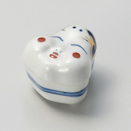 オカメ蓋付珍味 [ φ6 x 5.6 x 4.6cm ] | 珍味 小付け 小鉢 小皿 お漬物 薬味入れ おすすめ 人気 食器 業務用 飲食店 カフェ うつわ 器 おしゃれ かわいい お洒落 可愛い ギフト プレゼント 引き出物 内祝い 結婚祝い 誕生日 贈り物 贈答品のサムネイル