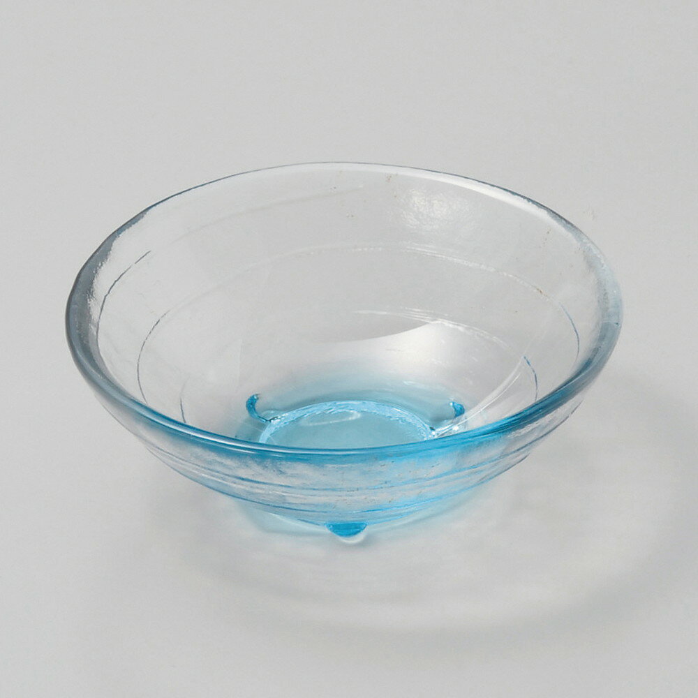 ☆ 珍味 ☆ 硝子ミニ小鉢 渦巻(若水) [ φ8.4 x 3.4cm ] | 珍味 小付け 小鉢 小皿 お漬物 薬味入れ おすすめ 人気 食器 業務用 飲食店 カフェ うつわ 器 おしゃれ かわいい お洒落 可愛い ギフト プレゼント 引き出物 内祝い 結婚祝い 誕生日 贈り物 贈答品