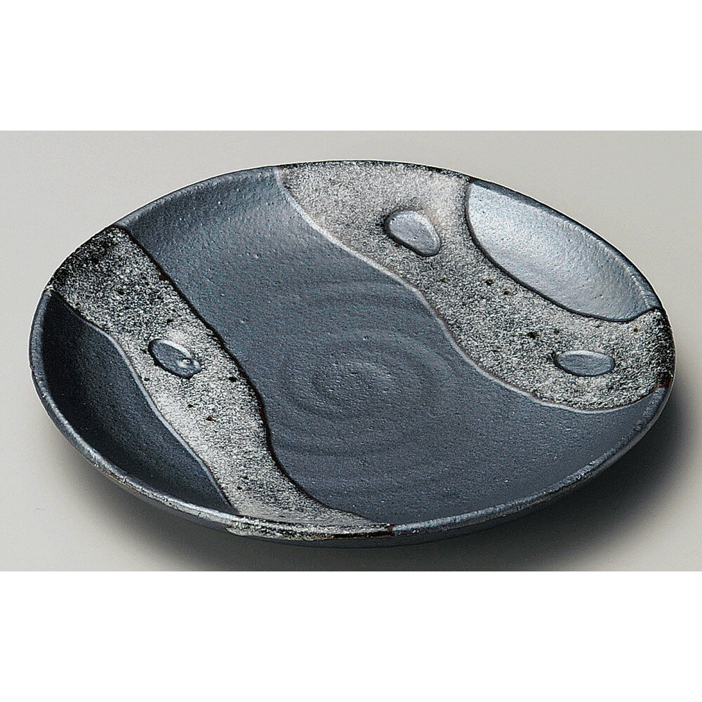 ☆ 取皿 ☆ 天目白流波型5.0皿 [ φ15 x 2.2cm ] | 取り皿 フルーツ皿 菓子皿 食器 業務用 飲食店 カフェ うつわ 器 おしゃれ かわいい お洒落 可愛いギフト プレゼント 引き出物 内祝い 結婚祝い 誕生日 贈り物 贈答品 おすすめ 人気