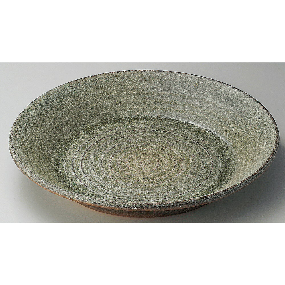 Large Bowl - ☆ 丸大皿 ☆ 古窯13.0皿鉢 [ φ39 x 6cm ] | 鉢 パスタ皿 盛り鉢 ボウル 大きい おすすめ 食器 業務用 飲食店 カフェ うつわ 器 ギフト プレゼント 内祝い 結婚祝い 誕生日 贈り物 贈答品 おしゃれ かわいい
