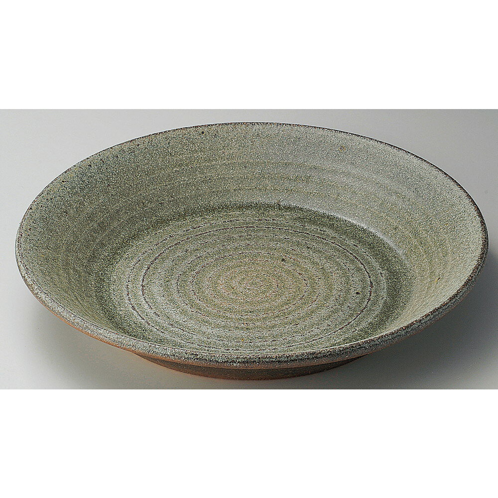 Large Bowl - ☆ 丸大皿 ☆ 古窯11.0皿鉢 [ φ33.5 x 5cm ] | 鉢 パスタ皿 盛り鉢 ボウル 大きい おすすめ 食器 業務用 飲食店 カフェ うつわ 器 ギフト プレゼント 内祝い 結婚祝い 誕生日 贈り物 贈答品 おしゃれ かわいい