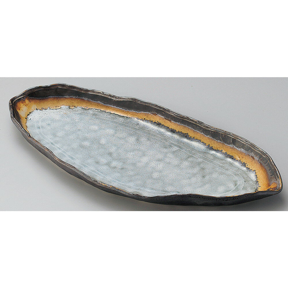 ☆ 楕円皿 ☆ アカネ木の葉長皿 [ 37 x 16.5 x 3cm ] | オーバルプレート 楕円皿 人気 おすすめ パスタ皿 フルーツ皿 食器 業務用 飲食店 カフェ うつわ 器 おしゃれ かわいい ギフト プレゼント 誕生日 贈り物 贈答品