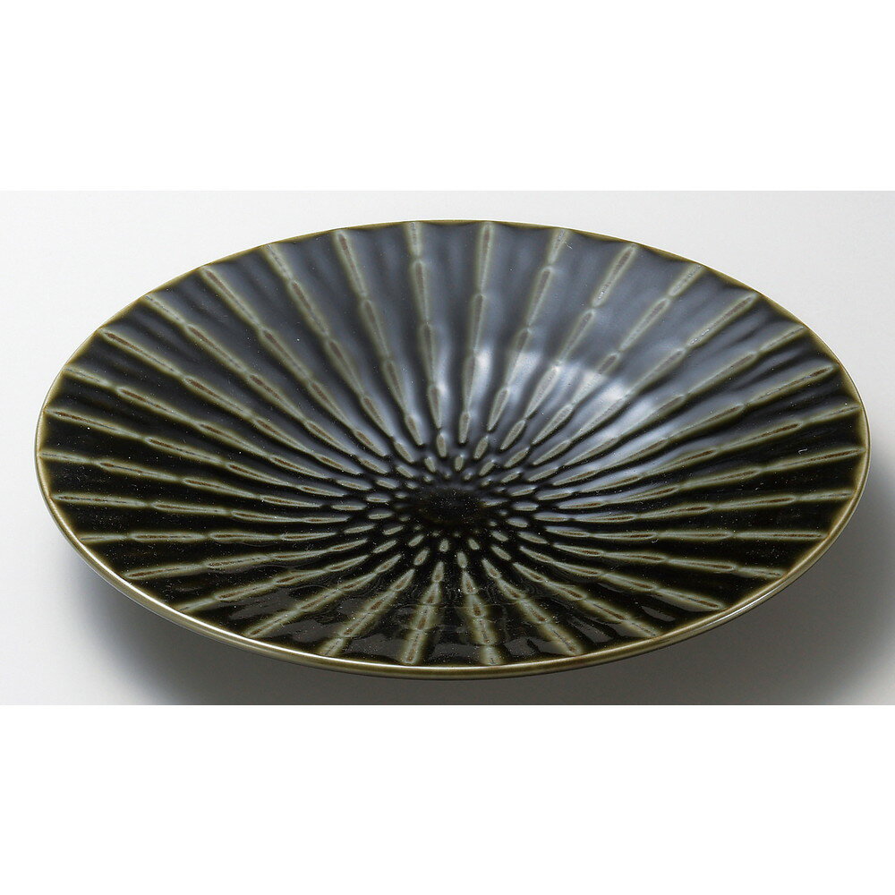 Other - ☆ 丸大皿 ☆ 竹林織部20cm皿 [ φ19.7 x 2.8cm ] | 大きい お皿 大皿 盛り皿 盛皿 人気 おすすめ パスタ皿 パーティー 食器 業務用 飲食店 カフェ うつわ 器 ギフト プレゼント誕生日 贈り物 贈答品 おしゃれ かわいい
