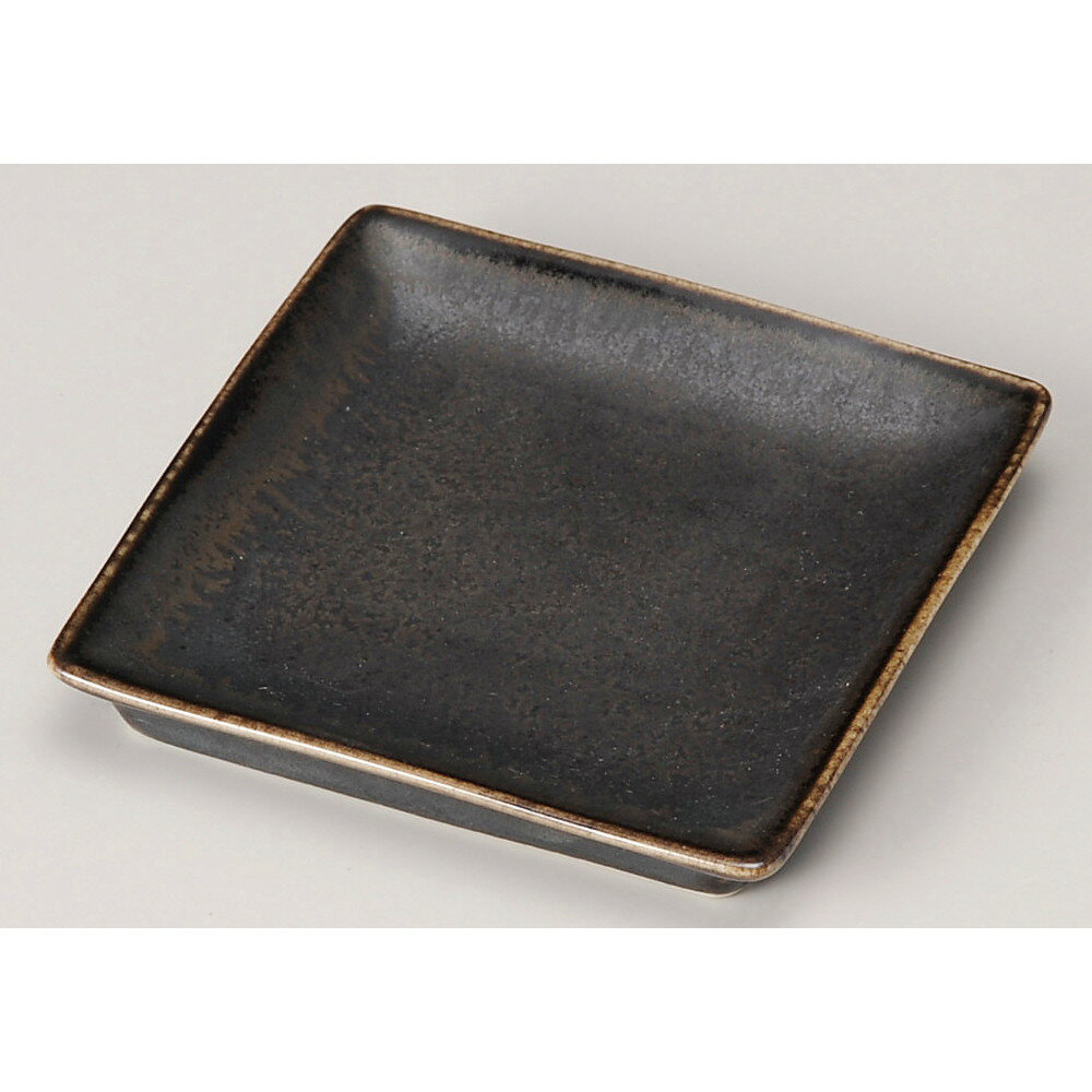 ☆ 取皿 ☆ 仙窯変黒S [ 10.3 x 10.3 x 1.7cm ] | 取り皿 フルーツ皿 菓子皿 食器 業務用 飲食店 カフェ うつわ 器 おしゃれ かわいい お洒落 可愛いギフト プレゼント 引き出物 内祝い 結婚祝い 誕生日 贈り物 贈答品 おすすめ 人気