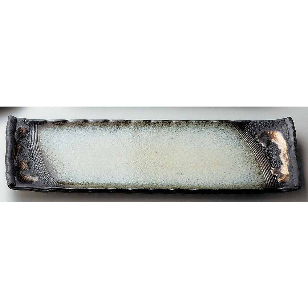 ☆ 萬古焼大皿 ☆ 風雅14号長盛皿 [ 44.5 x 13 x 3.5cm ] | 大きい お皿 大皿 盛り皿 盛皿 人気 おすすめ パスタ皿 パーティー 食器 業務用 飲食店 カフェ うつわ 器 ギフト プレゼント誕生日 贈り物 贈答品 おしゃれ かわいい