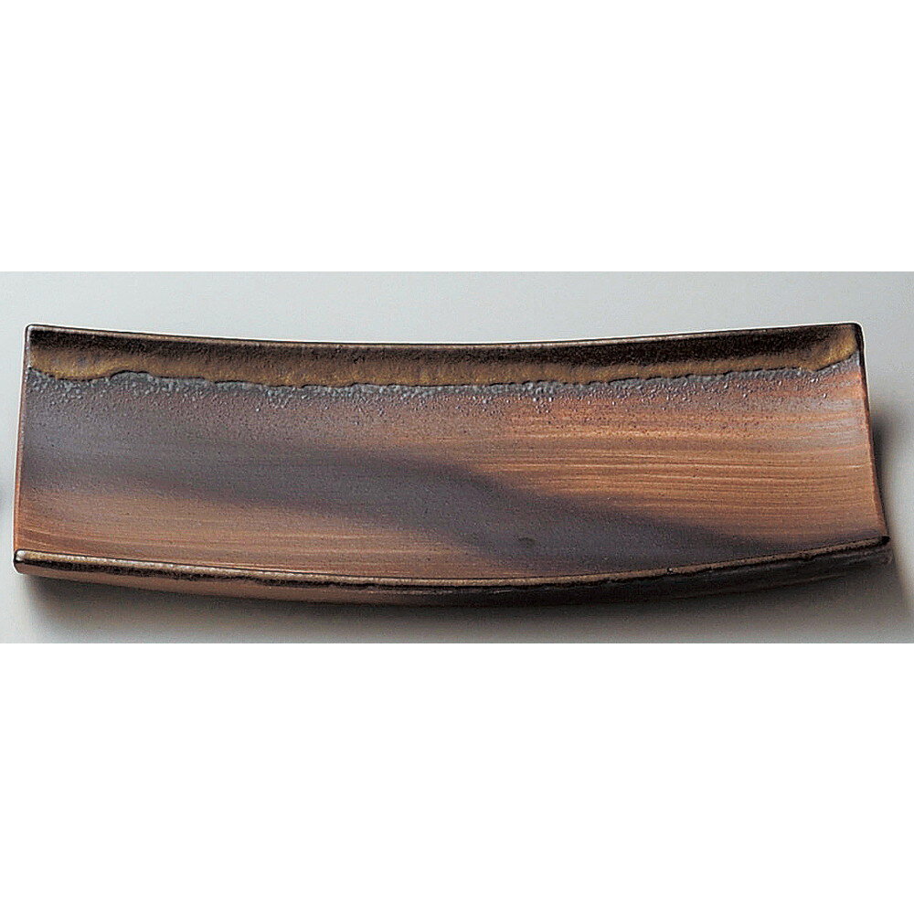 Other - ☆ 萬古焼大皿 ☆ 金彩長角皿(大)手造り [ 38 x 18 x 5cm ] | 和皿 焼き物 焼物 串皿 食器 業務用 飲食店 カフェ うつわ 器 おしゃれ かわいい お洒落 可愛い ギフト プレゼント 引き出物 内祝い 結婚祝い 誕生日 贈り物 贈答品 人気 おすすめ