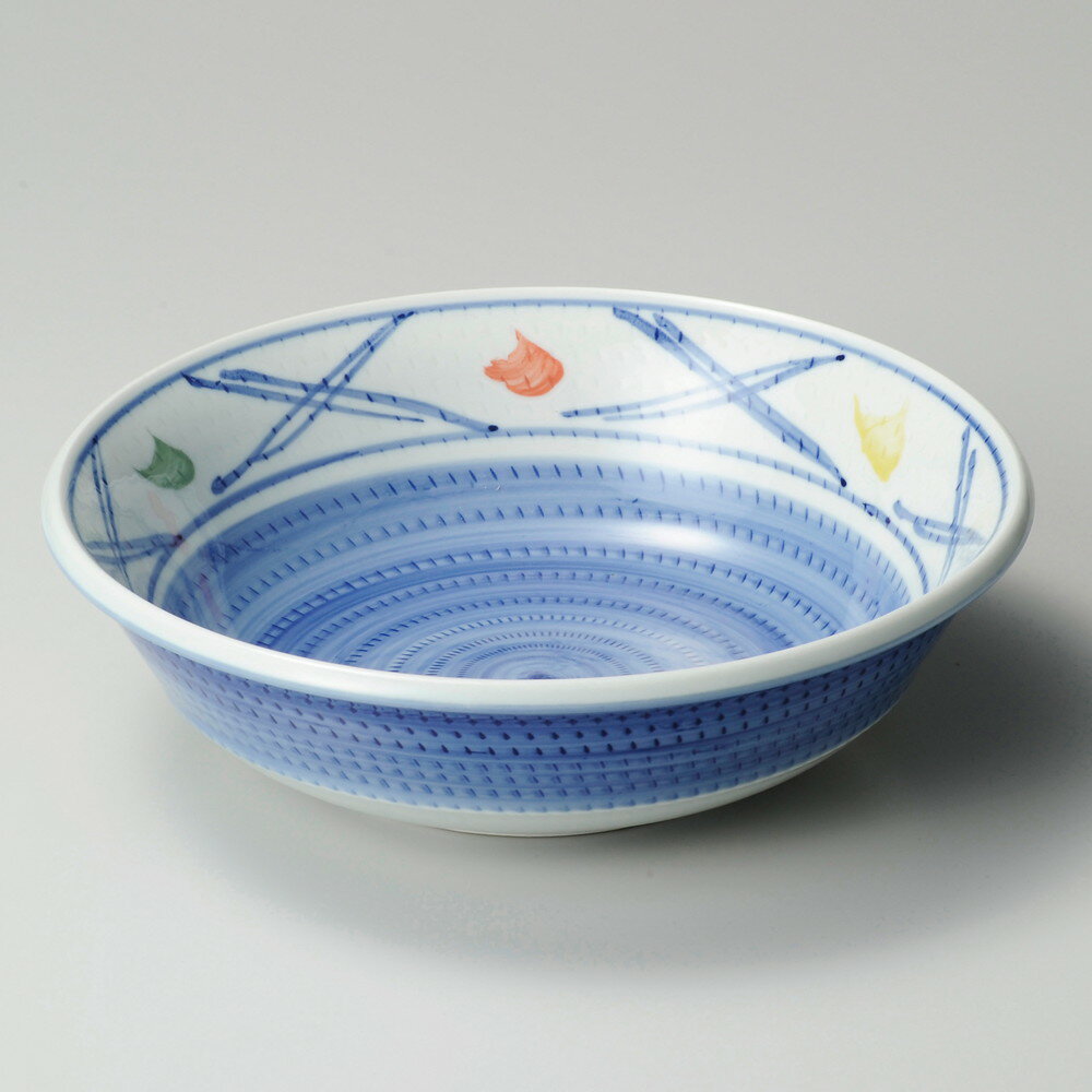 ☆ 大鉢 ☆ 三彩トチリ9.0盛鉢 [ 28 x 8cm ] | 盛り鉢 盛鉢 万能 取り鉢 おすすめ 食器 業務用 飲食店 カフェ うつわ 器 おしゃれ かわいい お洒落 可愛い おしゃれ かわいい お洒落 可愛い