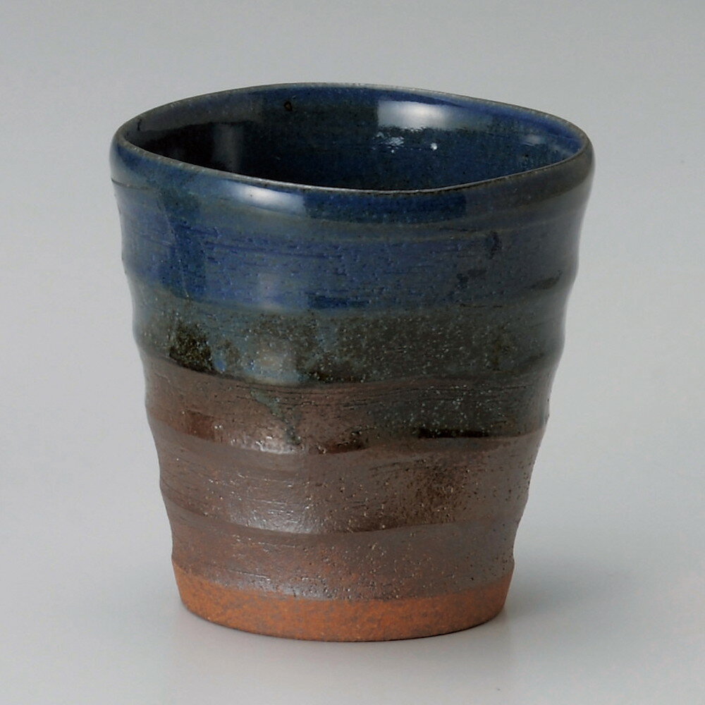 ☆ ロックカップ ☆ 青吹もちやすいカップ [ φ9.5 x 9.5cm 360cc ] | 焼酎 ロックカップ コップ 焼酎カッ..