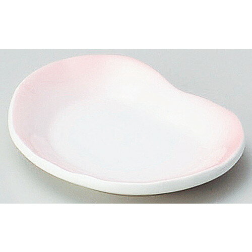 Metallic - ☆ 小皿 ☆ ピンク吹小皿 [ 9.1 x 7.3 x 0.9cm ] | 小皿 取り皿 人気 おすすめ 食器 業務用 飲食店 小さいお皿 カフェ うつわ 器 おしゃれ かわいい ギフト プレゼント 引き出物 誕生日 贈り物 贈答品 SNS 便利 内祝い 開店祝 普段使い 引っ越し祝い