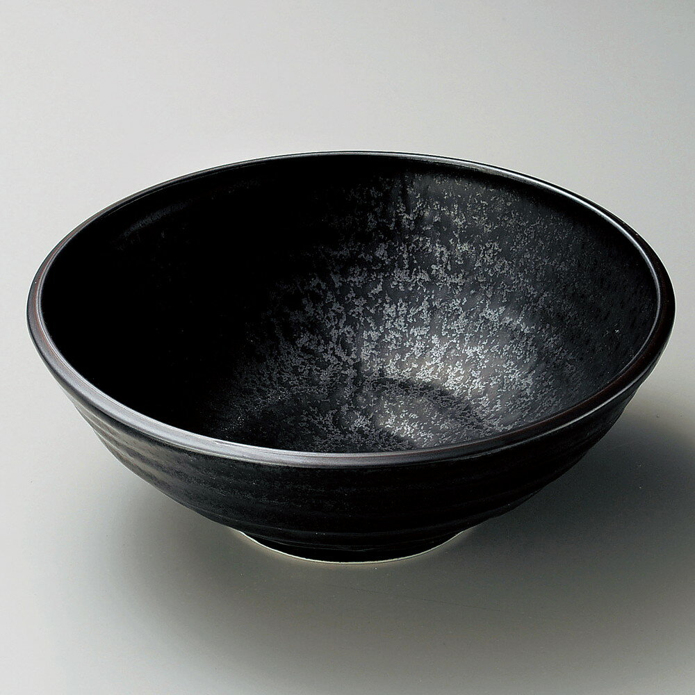 ☆ 盛鉢 ☆ 黒水晶荒引大鉢 [ φ23.6 x 8.8cm ] | 盛り鉢 盛鉢 万能 取り鉢 おすすめ 食器 業務用 飲食店 カフェ うつわ 器 おしゃれ かわいい お洒落 可愛い おしゃれ かわいい お洒落 可愛い