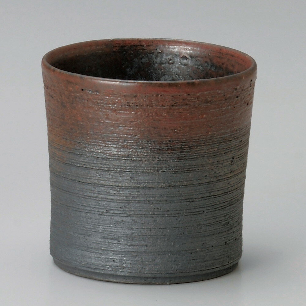 ☆ ロックカップ ☆ 渕赤炭化ロックカップ [ φ8.5 x 8.5cm 330cc ] | 焼酎 ロックカップ コップ 焼酎カップ バー bar 晩酌 人気 おすすめ 食器 業務用 飲食店 カフェ うつわ 器 おしゃれ かわいい ギフト プレゼント 引き出物 誕生日 贈り物 贈答品