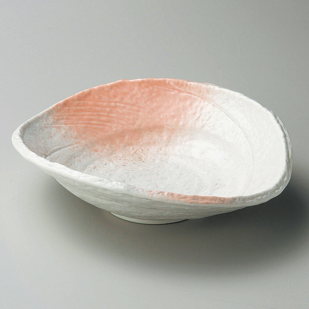 Large Bowl - ☆ 盛鉢 ☆ あけぼの扇大鉢 [ 20.6 x 18.5 x 5.7cm ] | 盛り鉢 盛鉢 万能 取り鉢 おすすめ 食器 業務用 飲食店 カフェ うつわ 器 おしゃれ かわいい お洒落 可愛い おしゃれ かわいい お洒落 可愛い