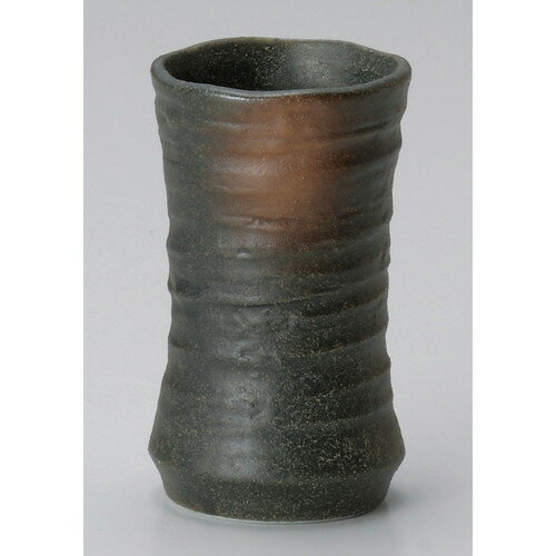 ☆ フリーカップ ☆ 黒伊賀風吹フリーカップ [ 6 x 10cm 150cc ] | フリーカップ タンブラー カップ コッ..