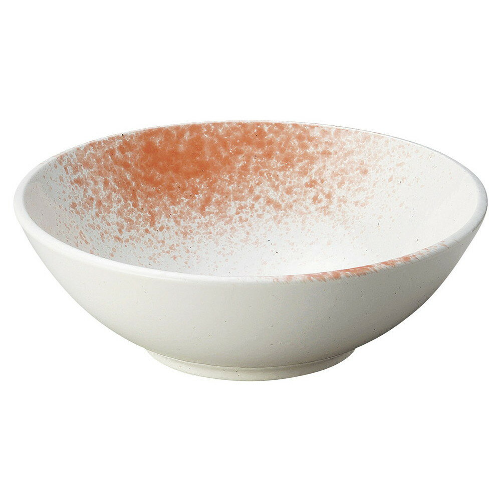 Large Bowl - ☆ 大鉢 ☆ 白玉粉引ピンク吹尺盛鉢(ビュッフェスタイル) [ φ29.7 x 10cm ] | 盛り鉢 盛鉢 万能 取り鉢 おすすめ 食器 業務用 飲食店 カフェ うつわ 器 おしゃれ かわいい お洒落 可愛い おしゃれ かわいい お洒落 可愛い