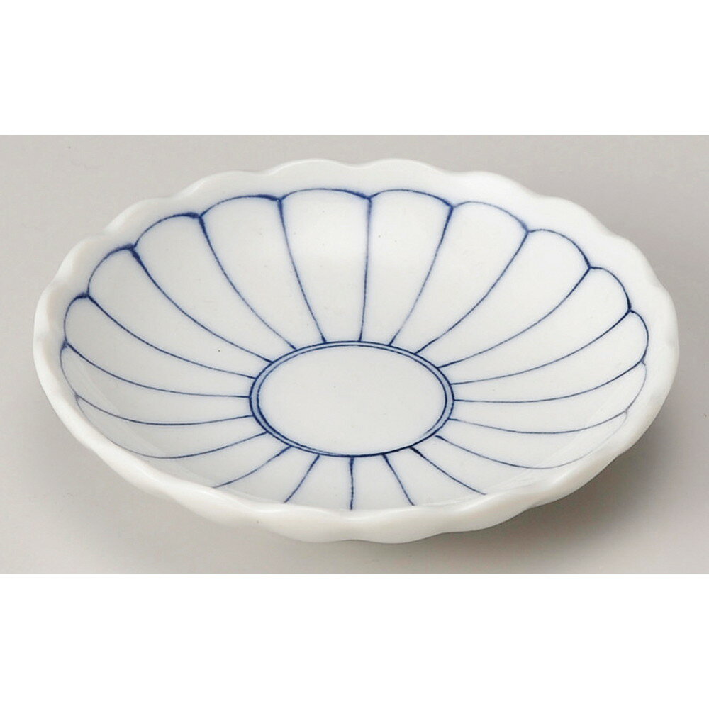 China - ☆ 小皿 ☆ 菊線菊形3.0小皿 [ φ10 x 2cm ] | 小皿 取り皿 人気 おすすめ 食器 業務用 飲食店 小さいお皿 カフェ うつわ 器 おしゃれ かわいい ギフト プレゼント 引き出物 誕生日 贈り物 贈答品 SNS 便利 内祝い 開店祝 普段使い 引っ越し祝い