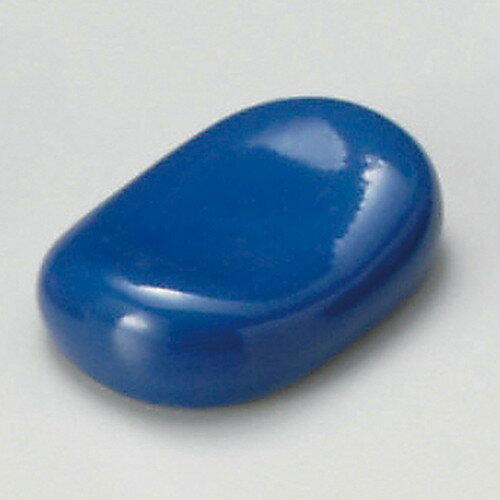 Other - ☆ 箸置 ☆ 小判型(ブルー)箸置 [ 4.5 x 3cm ] | 箸置き 箸置 はしおき 箸 カトラリー 食器 業務用 飲食店 カフェ うつわ 器 おしゃれ かわいい お洒落 ギフト プレゼント 引き出物 内祝い 結婚祝い 誕生日 贈り物 贈答品