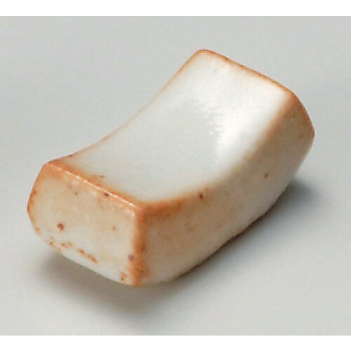 ☆ 箸置 ☆ 志野厚口箸置 [ 4.7 x 2.5cm ] | 箸置き 箸置 はしおき 箸 カトラリー 食器 業務用 飲食店 カフェ うつわ 器 おしゃれ かわいい お洒落 ギフト プレゼント 引き出物 内祝い 結婚祝い 誕生日 贈り物 贈答品