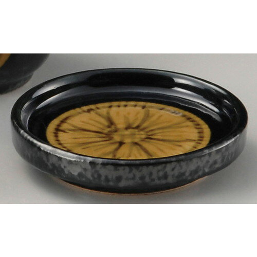 ☆ そば小物 ☆ 引出天目松竹梅切立30皿 [ φ9.5 x 2cm ] 【 蕎麦屋 定食屋 飲食店 和食器 業務用 】