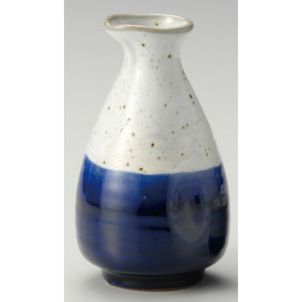 ☆ 酒器 ☆ 粉引瑠璃巻大徳利 [ φ8 x 14.5cm 300cc ] | 徳利 熱燗 冷酒 お酒 日本酒 バー bar 晩酌 人気 ..