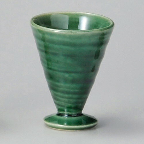 [商品名]　織部 食前酒[素材]　陶器[寸法]　[ φ5.6 x 7.2cm 50cc ]お店からご自宅まで、季節を問わず、様々なシーンでご利用いただける商品です。[ φ5.6 x 7.2cm 50cc ] 陶器 日本製 一部の商品はメーカ...