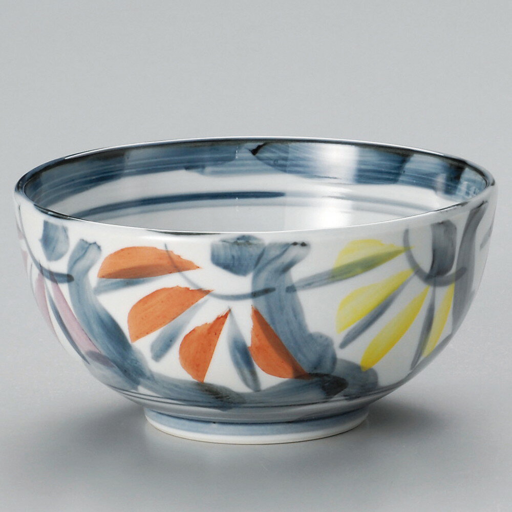 ☆ 多用丼 ☆ 三色菊5.0深ボール [ φ15.5 x 8.5cm ] | お好み丼 丼ぶり カフェ丼 鉢 ラーメン そば うどん ボウル 食器 業務用 飲食店 カフェ うつわ 器 おしゃれ かわいい ギフト プレゼント 誕生日 贈り物 贈答品