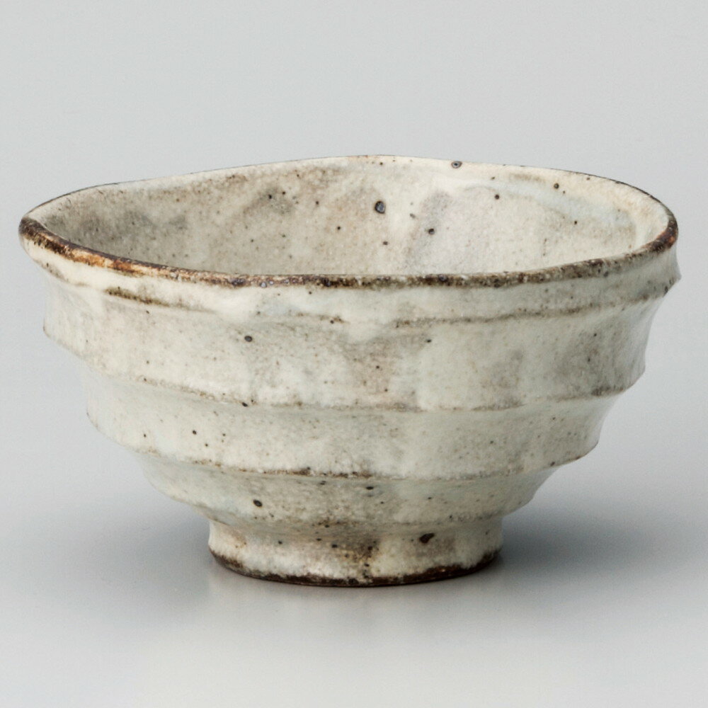 ☆ 飯碗 ☆ 白唐津削り茶碗 [ φ11.5 x 6.5cm ] | ちゃわん お茶碗 飯碗 ご飯茶碗 白米 人気 おすすめ 食..