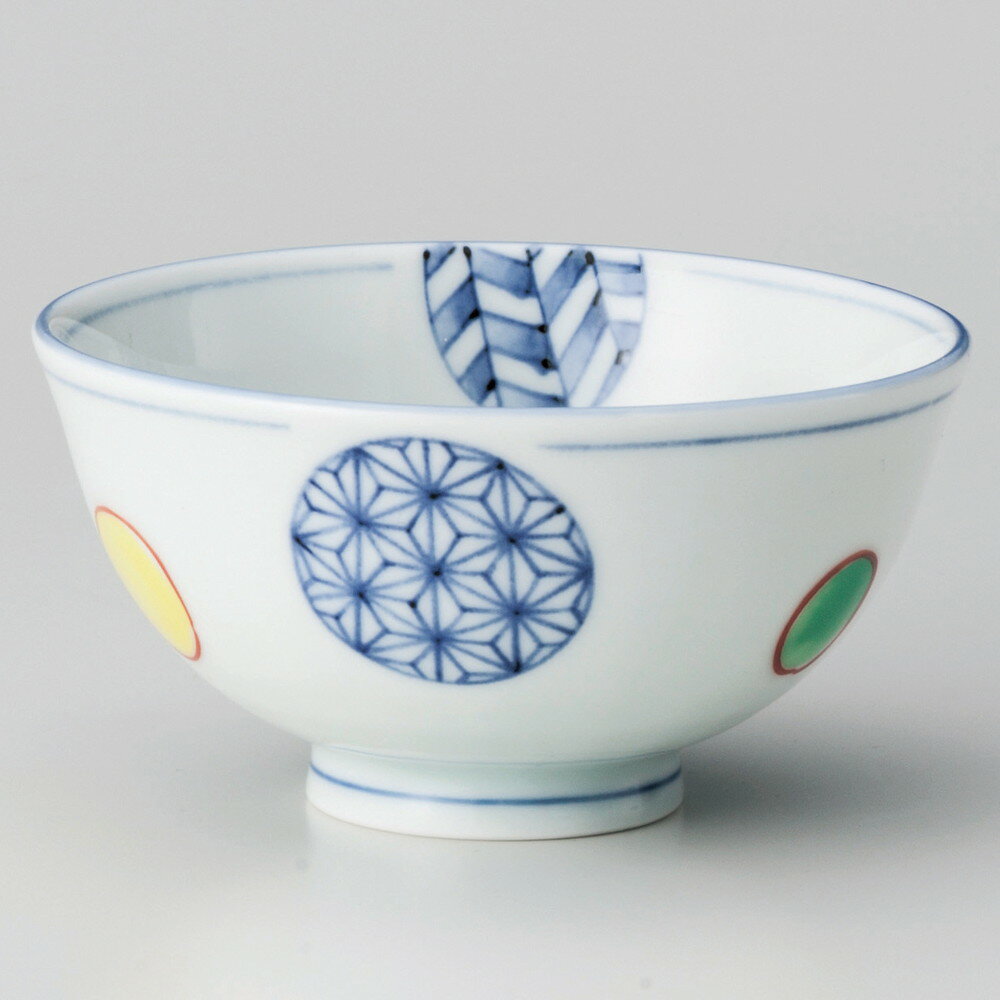 ☆ 飯碗 ☆ 錦丸紋中平 [ φ11 x 6cm ] | ちゃわん お茶碗 飯碗 ご飯茶碗 白米 人気 おすすめ 食器 業務用 飲食店 カフェ うつわ 器 おしゃれ かわいい ギフト プレゼント 引き出物 誕生日 贈り物 贈答品