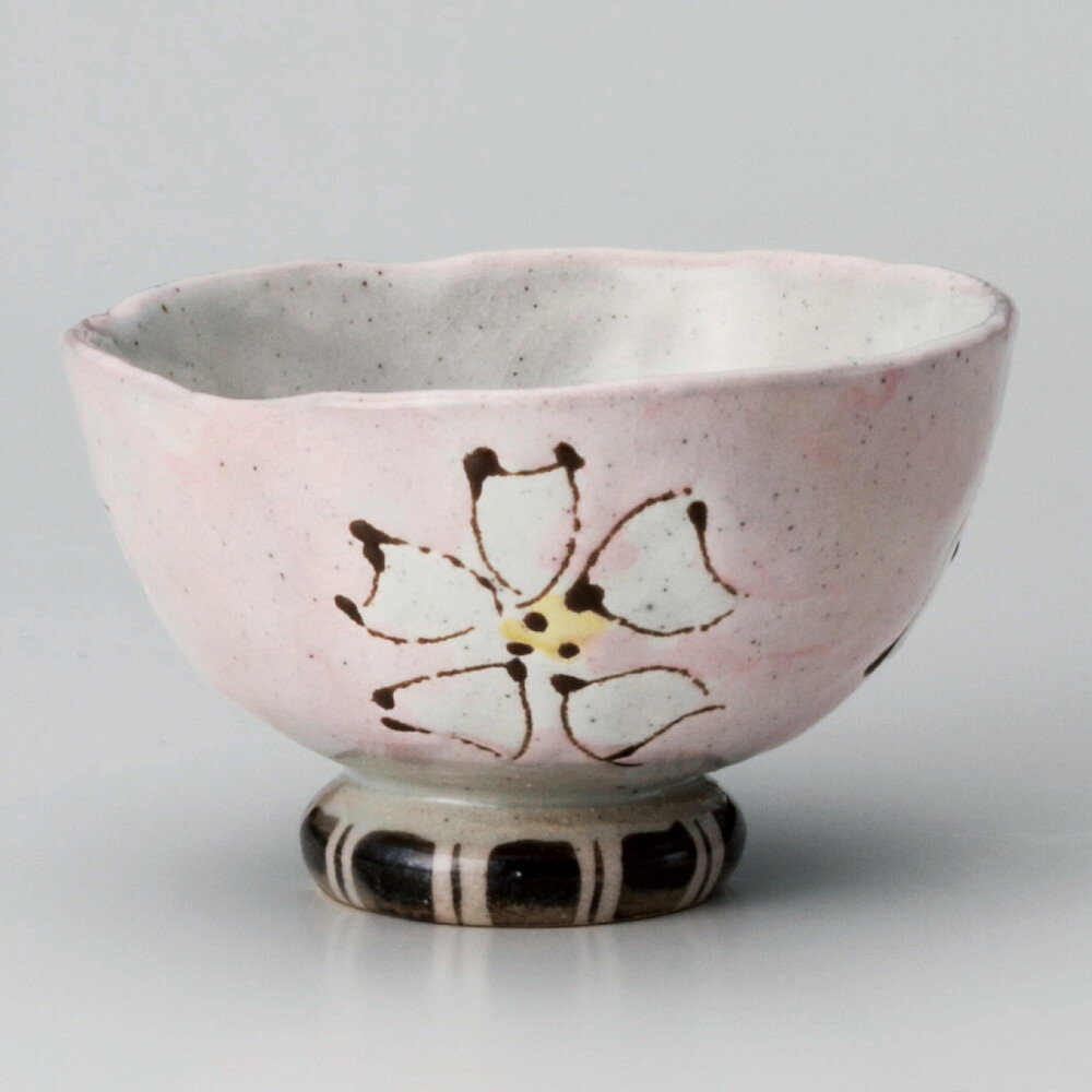 Rice Bowls - ☆ 飯碗 ☆ 一珍花中平(赤) [ φ10.5 x 6cm ] | ちゃわん お茶碗 飯碗 ご飯茶碗 白米 人気 おすすめ 食器 業務用 飲食店 カフェ うつわ 器 おしゃれ かわいい ギフト プレゼント 引き出物 誕生日 贈り物 贈答品