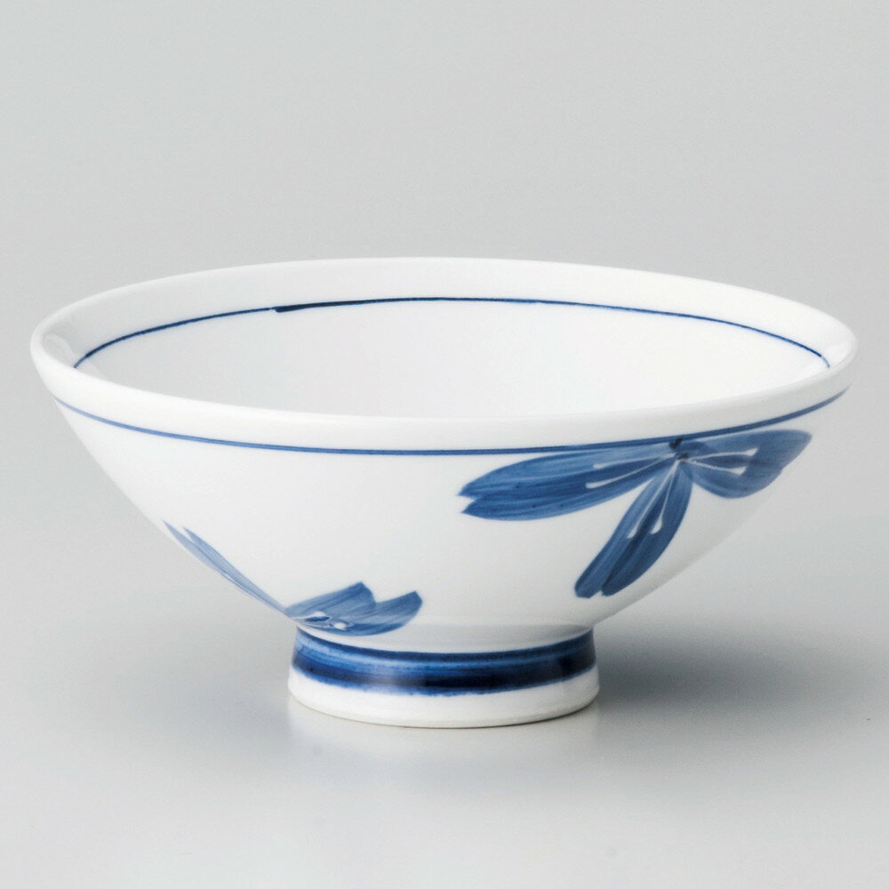 Rice Bowls - ☆ 飯碗 ☆ 一珍青花中平 [ φ11.4 x 5.1cm ] | ちゃわん お茶碗 飯碗 ご飯茶碗 白米 人気 おすすめ 食器 業務用 飲食店 カフェ うつわ 器 おしゃれ かわいい ギフト プレゼント 引き出物 誕生日 贈り物 贈答品