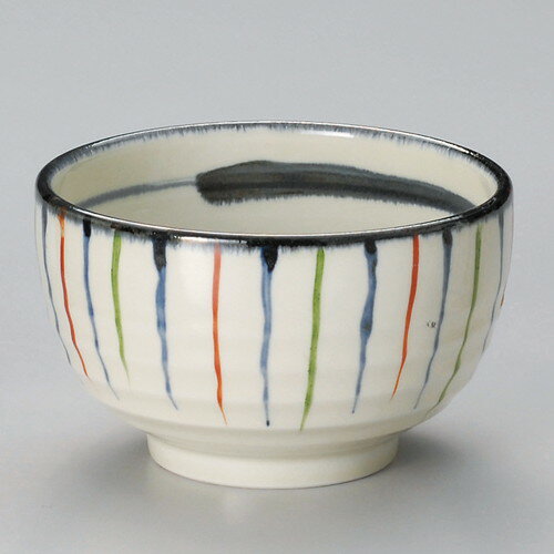 ☆ 多用丼 ☆ 呉須三色十草4.6ロクロ目丼 [...の商品画像