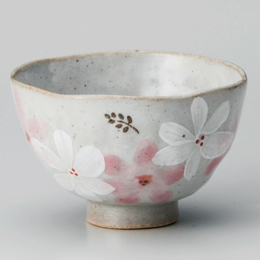 ☆ 飯碗 ☆ 白呉須コスモス飯碗(ピンク) [ φ10.8 x 6.5cm ] | ちゃわん お茶碗 飯碗 ご飯茶碗 白米 人気 おすすめ 食器 業務用 飲食店 カフェ うつわ 器 おしゃれ かわいい ギフト プレゼント 引き出物 誕生日 贈り物 贈答品