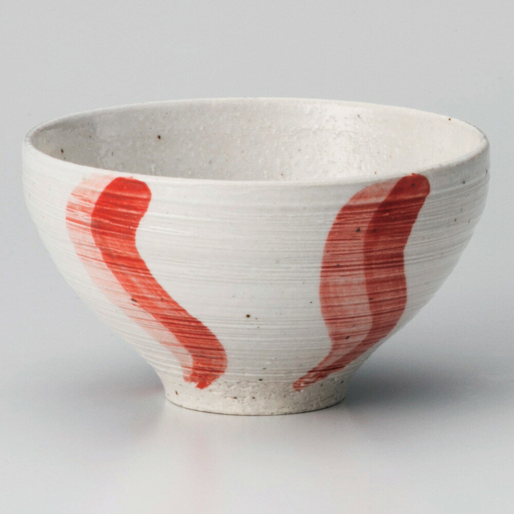 ☆ 飯碗 ☆ うるし流水(赤)茶碗 [ φ11.5 x 6.5cm ] | ちゃわん お茶碗 飯碗 ご飯茶碗 白米 人気 おすすめ..