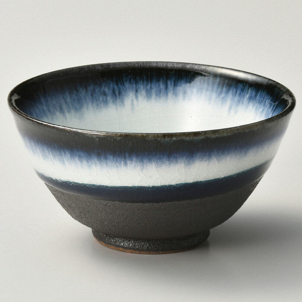 ☆ 飯碗 ☆ ゴス流し貫入 茶碗(小) [ φ11.2 x 5.7cm ] | ちゃわん お茶碗 飯碗 ご飯茶碗 白米 人気 おす..