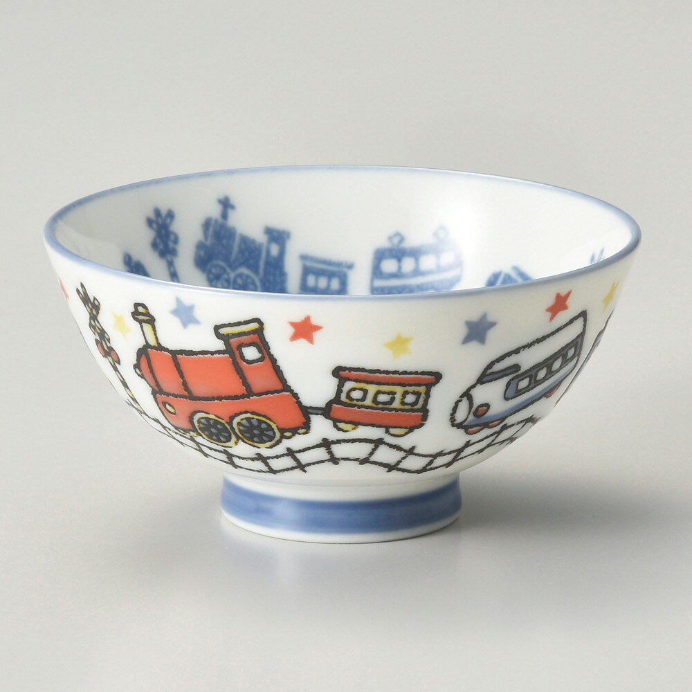 ☆ 飯碗 ☆ 電車孫平 [ φ10.5 x 5.2cm ] | ちゃわん お茶碗 飯碗 ご飯茶碗 白米 人気 おすすめ 食器 業務..