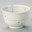 [商品名]　三彩水玉4.3多用丼[素材]　磁器[寸法]　[ φ12.5 x 8cm ]お店からご自宅まで、季節を問わず、様々なシーンでご利用いただける商品です。[ φ12.5 x 8cm ] 磁器 日本製 一部の商品はメーカーよりお取り寄せとなりますので、納期が前後することがございます。あらかじめご了承ください。商品によっては手造りのため、写真と色・かたちが若干異なることがございます。われものですので丁重に梱包させていただいておりますが、ご質問などございましたらお気軽にお問い合わせください。ご注文に関する注意事項は 【こちら】ご購入前にご確認ください。