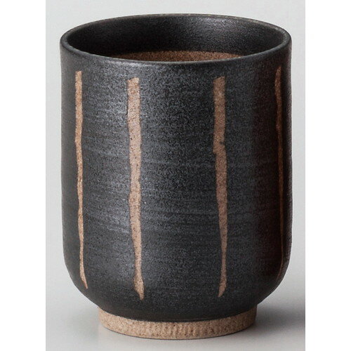 ☆ 夫婦湯呑 ☆ 紺十草長湯呑(大) [ φ6.8 x 8.4cm 220cc ] 【 旅館 定食屋 飲食店 和食器 業務用 贈り物 ..