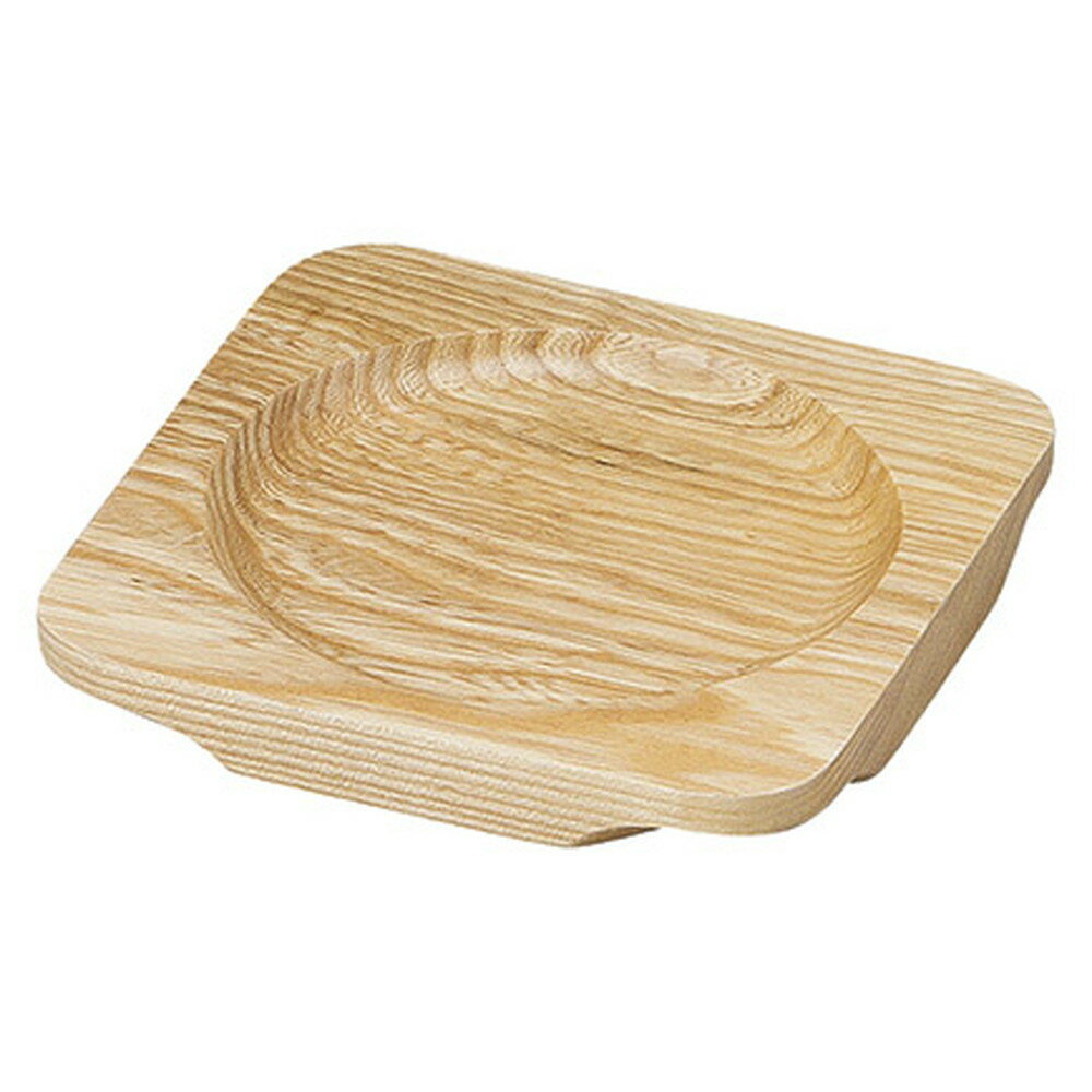 ☆ 敷台 ☆ 白木正角木台Aφ100 [ 13.5 x 13.5 x H1.5cm ] 【 料亭 旅館 和食器 飲食店 業務用 】