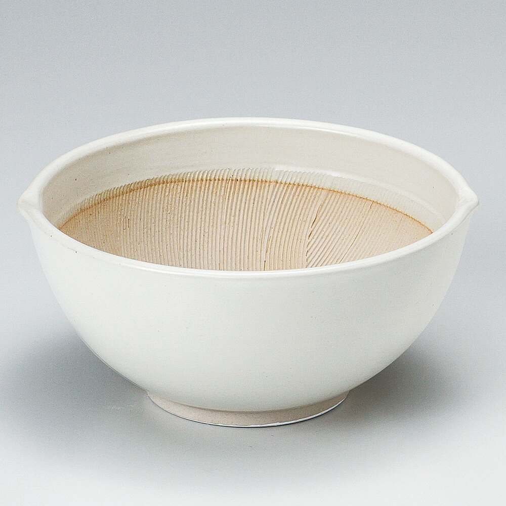 ☆ すり鉢 ☆ 白マット3.5スリ鉢 [ 11.5 x 10.5 x 5.5cm ] 【 料亭 旅館 和食器 飲食店 業務用 】