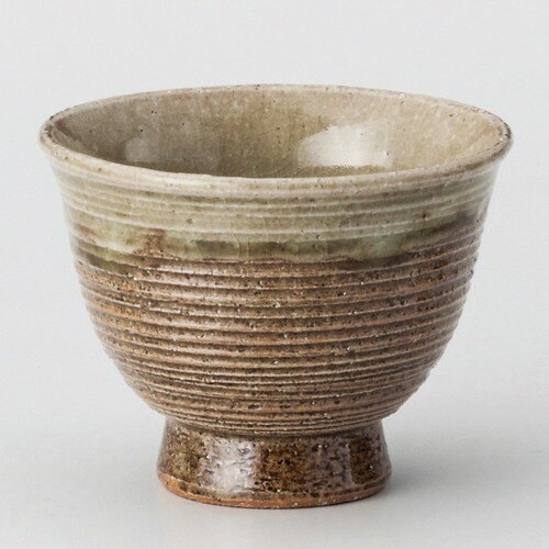 ☆ 煎茶 ☆ 美濃伊賀風千段高台煎茶 [ φ9 x 7cm ] | 湯呑 湯のみ せん茶 千茶 一服 人気 おすすめ 食器 ..