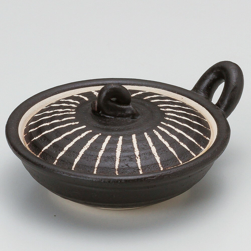 ☆ 目玉焼き器 ☆ 黒彫十草目玉焼き器 [ 14.8 x 12.6 x 6.3cm ] 【 料亭 旅館 和食器 飲食店 業務用 】