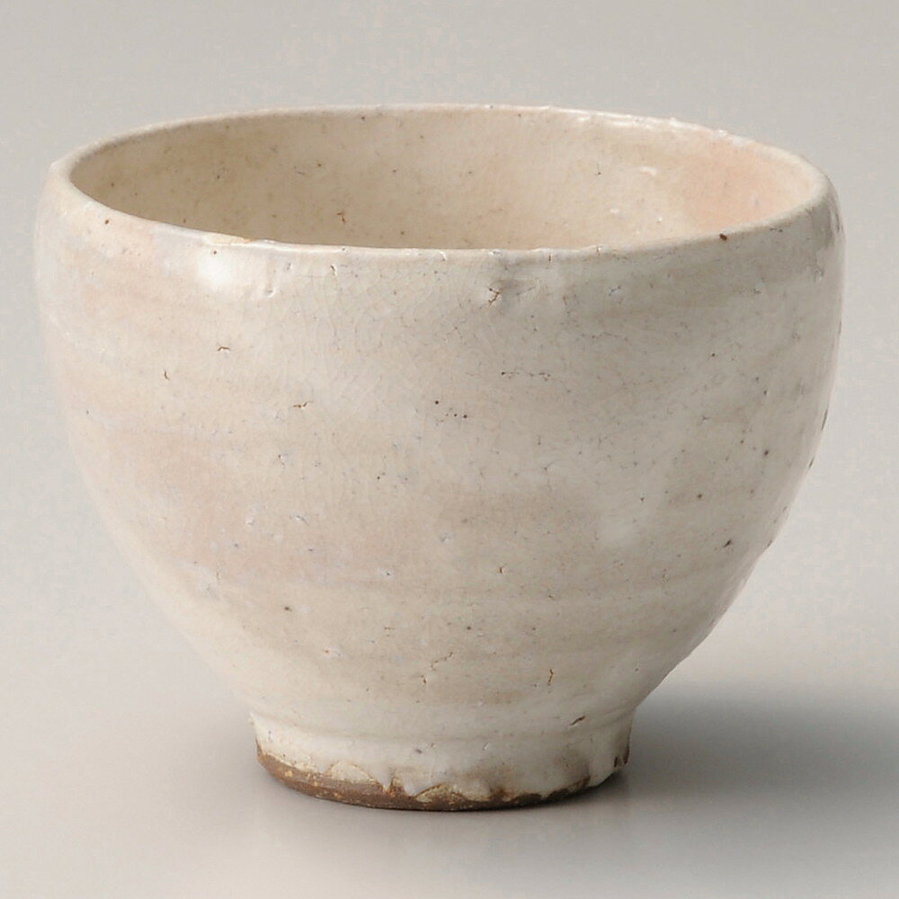 ☆ 煎茶 ☆ 薄紅粉引深口煎茶 [ φ10.5 x 6.2cm ] | 湯呑 湯のみ せん茶 千茶 一服 人気 おすすめ 食器 業務用 飲食店 カフェ うつわ 器 おしゃれ かわいい ギフト プレゼント 引き出物 誕生日 贈り物 贈答品