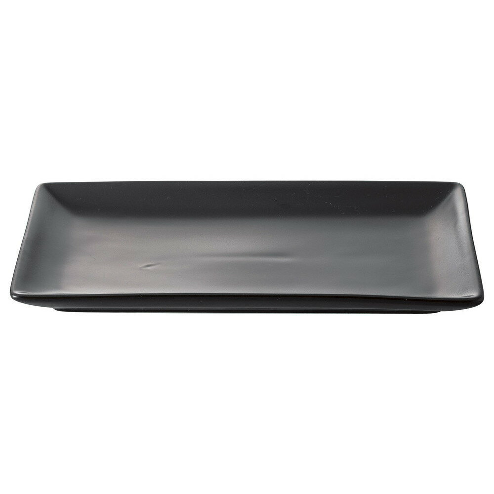 ☆ モダンスタイル ☆ レシピ20cm長角皿 BK [ 20.2 x 11 x 1.8cm ] | 四角 スクエア スクエアー 角皿 パスタ 人気 おすすめ 食器 洋食器 業務用 飲食店 カフェ うつわ 器 おしゃれ かわいい ギフト プレゼント 引き出物 誕生日 贈り物 贈答品