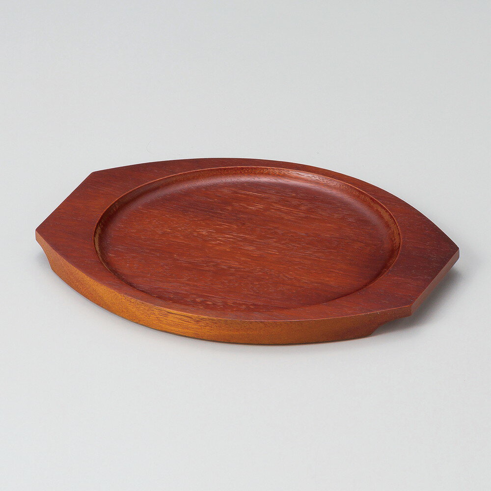 ☆ 敷台 ☆ スリ塗丸木台Pφ175 [ 23.5 x 19.5 x H1.5cm ] | グラタン スープ ドリア アヒージョ シチュー..