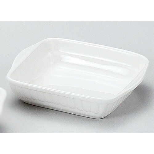 ☆ グラタン皿 ☆ J3白耳付グラタン(SS) [ 15.8 x 14.3 x 3.5cm ] | グラタン スープ ドリア アヒージョ シチュー 人気 おすすめ 食器 洋食器 業務用 飲食店 カフェ うつわ 器 おしゃれ かわいい ギフト プレゼント 引き出物 誕生日 贈り物 贈答品 自宅 レストラン