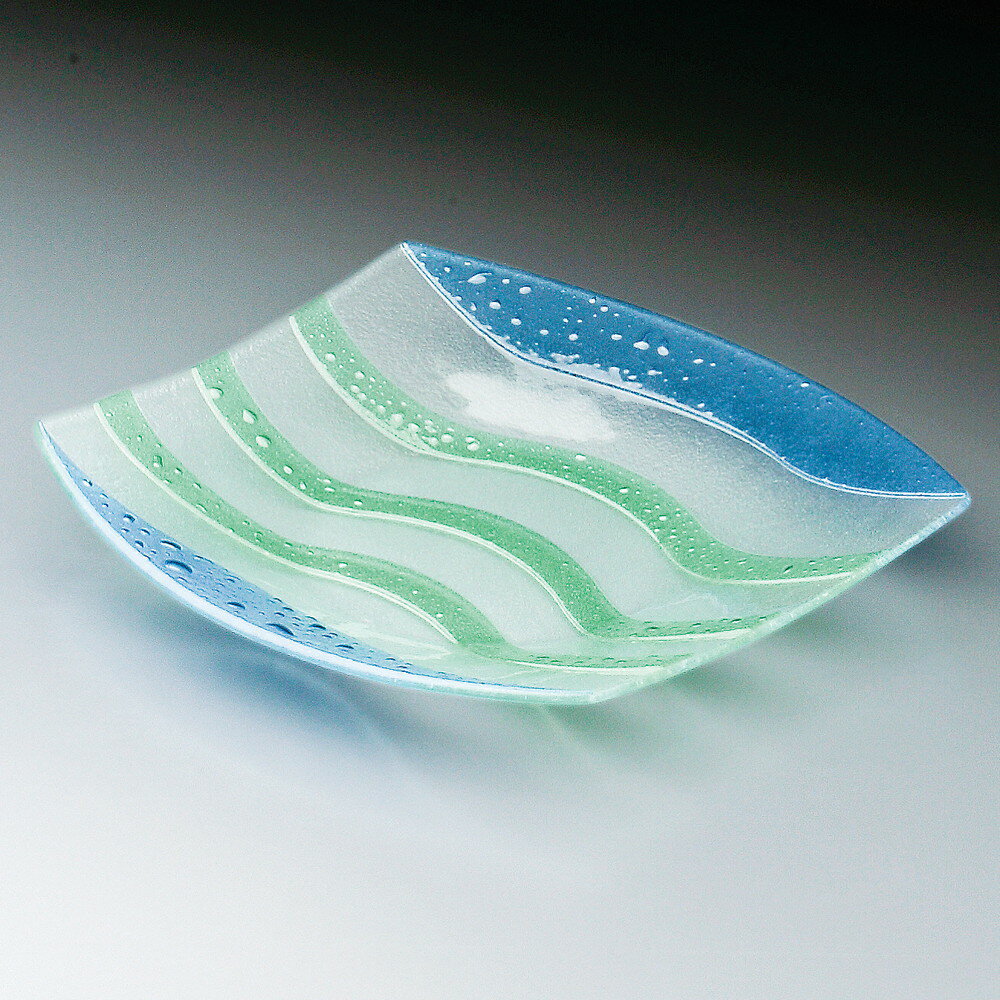 Square Plates - ☆ ガラス製品 ☆ ガラス 清流四角盛皿 [ 30 x 30 x 4cm ] | ガラス 硝子 プレート お皿 人気 おすすめ 食器 洋食器 業務用 飲食店 カフェ うつわ 器 おしゃれ かわいい ギフト プレゼント 引き出物 誕生日 贈り物 贈答品 イベント 自宅用 家用