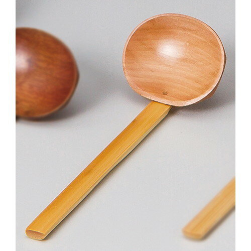 ☆ 杓子 ☆ ナチュラル田舎杓子(小) [ φ7 x 16.4 x 6cm ] 【 飲食店 和食器 定食屋 居酒屋 業務用 】