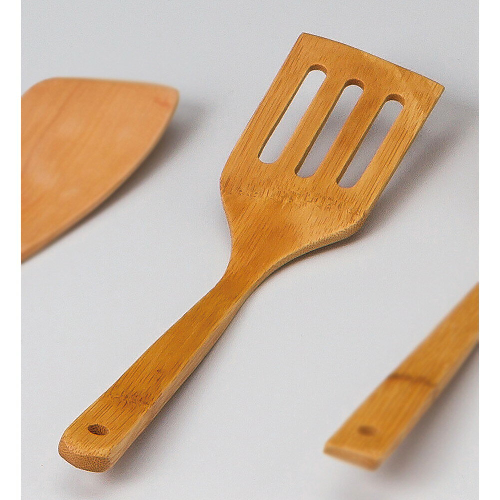 炭化竹 ハンバーグ返し [ 29.5 x 6.2cm ] 【 飲食店 レストラン カフェ 洋食器 業務用 洋食 】