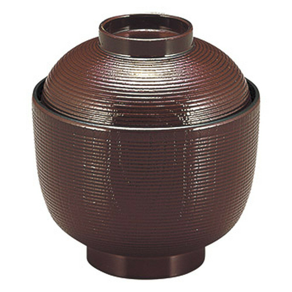 Other - ［TA］耐熱千筋ケヤキ小吸椀 溜 [ φ9.3 x 9.7cm (H69cm) 280cc 75g (52g) ] | 小吹椀 汁椀 お椀 煮物碗 吸物椀 プレゼント ギフト 結婚祝い 引き出物 内祝い 開店祝い 退職祝い せともの 瀬戸物 贈答品 贈り物 人気 通販 おしゃれ かわいい 業務用 飲食店